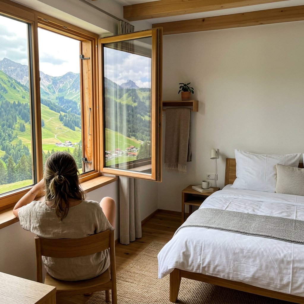 Productivity meets peak tranquility. 🏔️